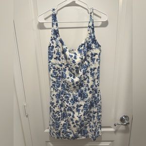 Abercrombie - Linen blend mini dress